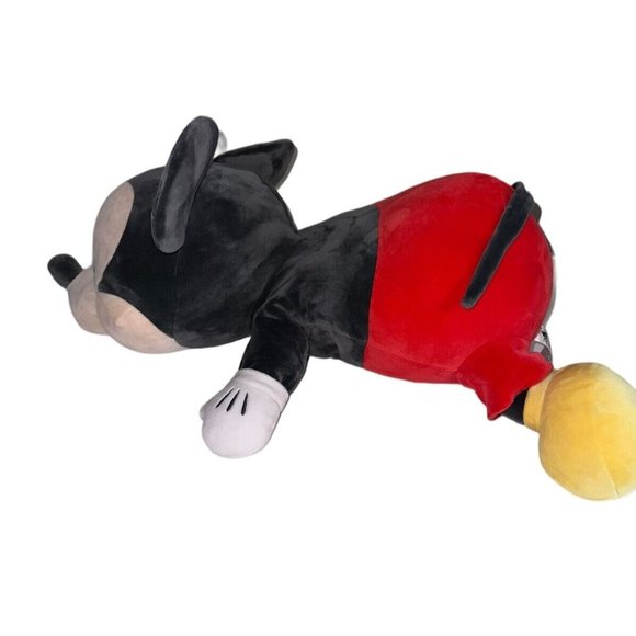 Disney Sleeping Mickey Mouse Cuddleez Large 24 Inch Pillow Plush Stuffed Animal - Picture 2 of 6